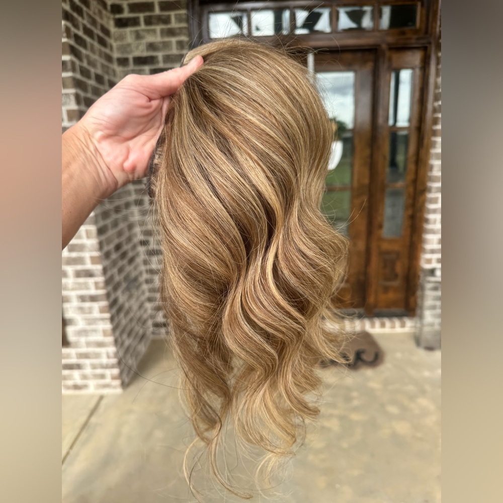 Full Shine brand human hair U part half wig 14-16in - Picture 14 of 16
